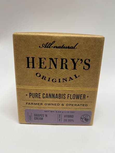 Henry's Original - Grapes N Cream 3.5g