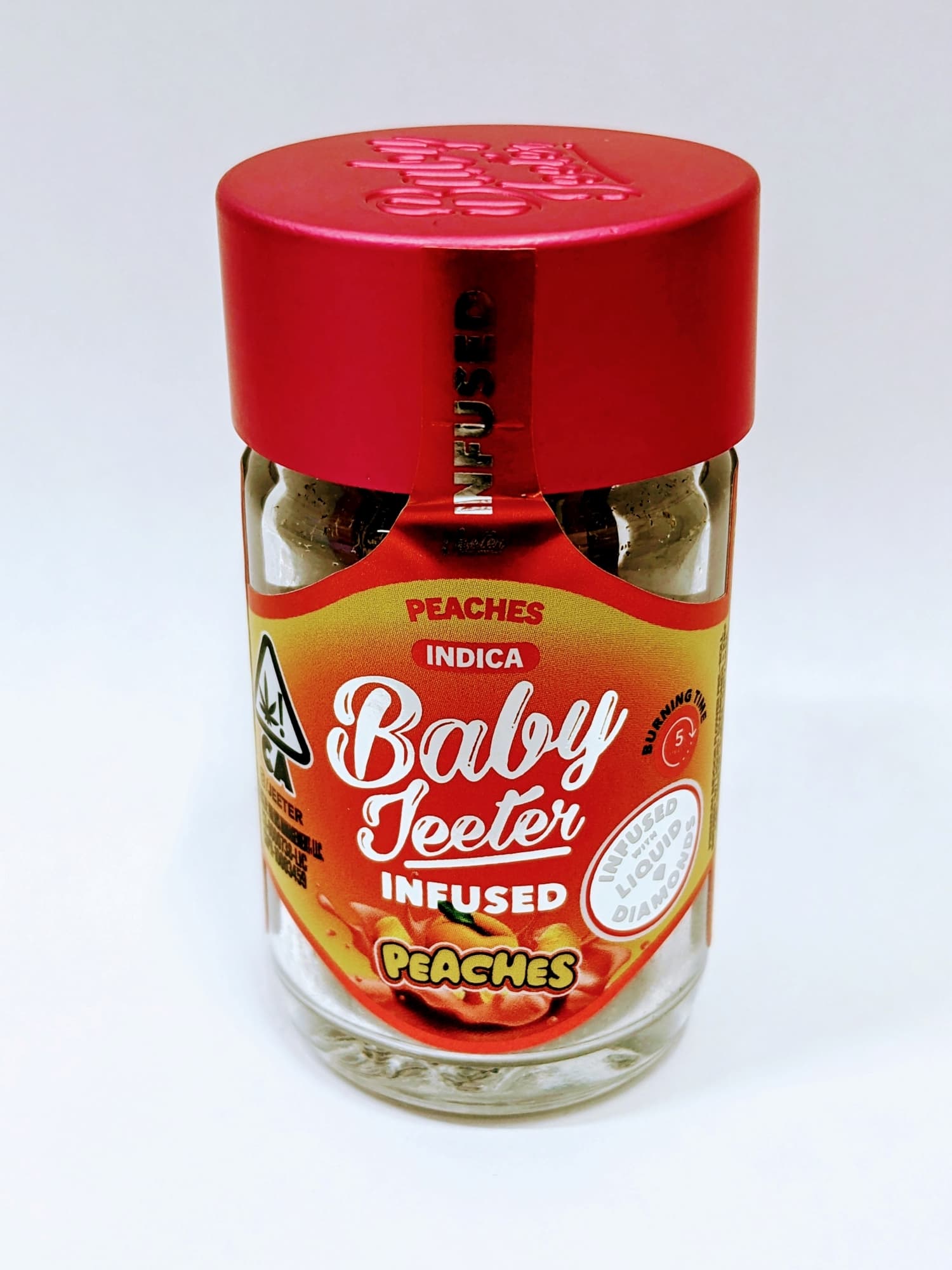 Jeeter - Peaches Infused Baby Preroll 5 Pack