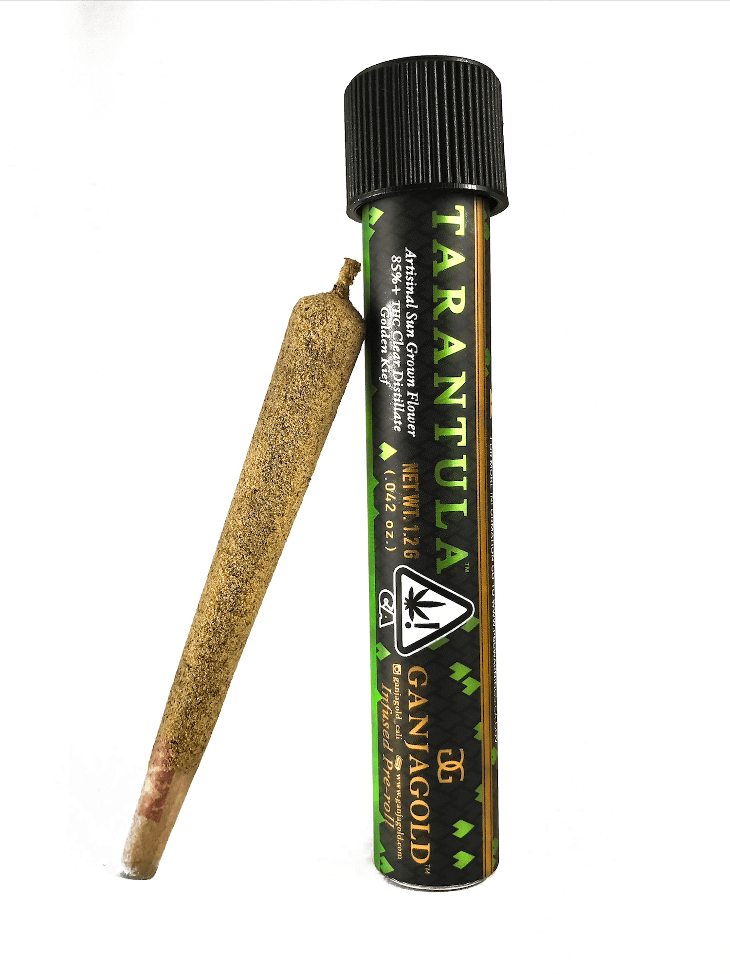 Ganja Gold - Green Tarantula Lucid Bell 1.2g