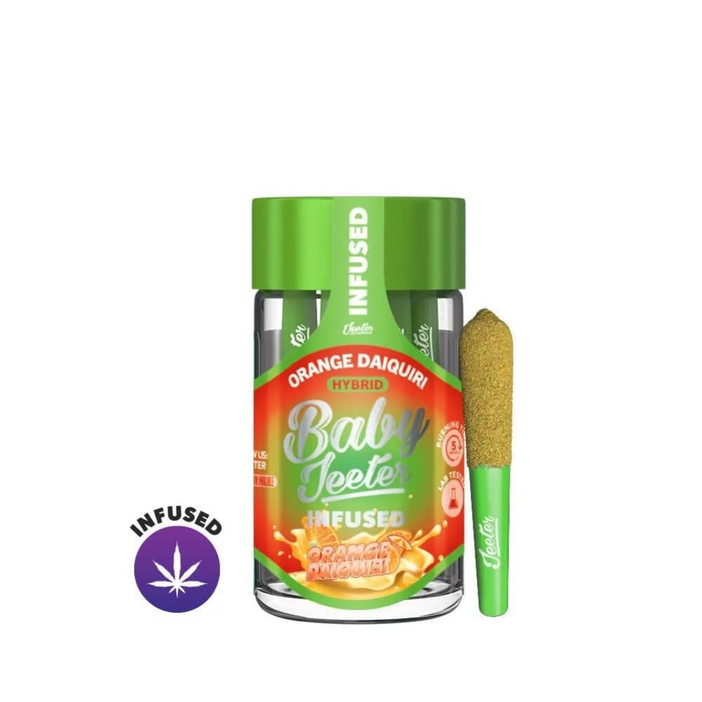 Jeeter - Orange Daiquiri Infused Baby Preroll 5 Pack