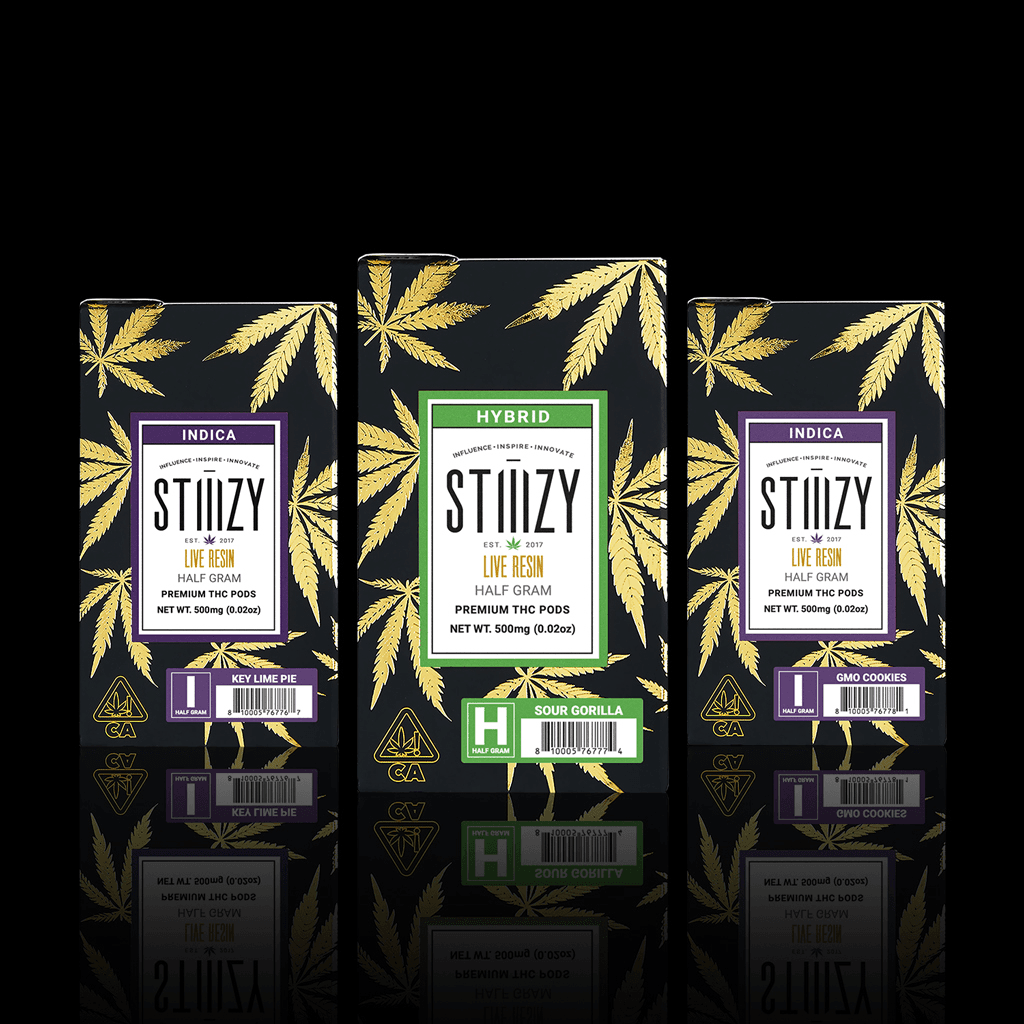 Stiiizy - GMO Cookies Live Resin Pod 1g