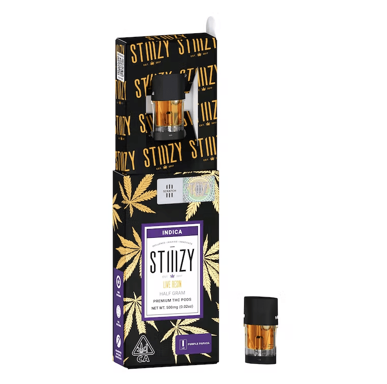 Stiiizy - Purple Papaya Live Resin Pod .5g