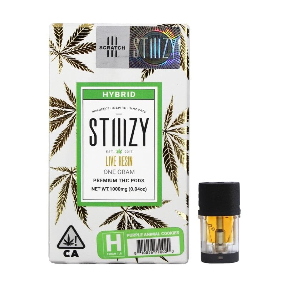 Stiiizy - Double Rainbow Live Resin Pod 1g