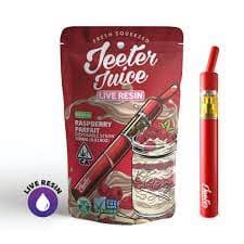 Jeeter - Raspberry Parfait Live Resin Disposable .5g