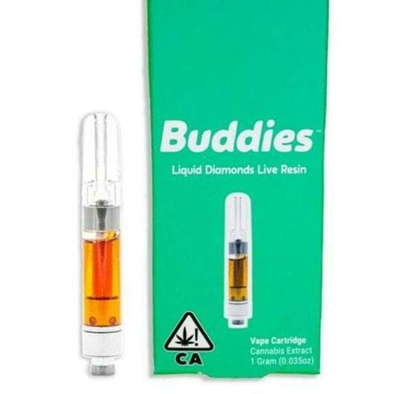 Buddies - Papaya #5 Live Resin Liquid Diamonds Cartridge 1g