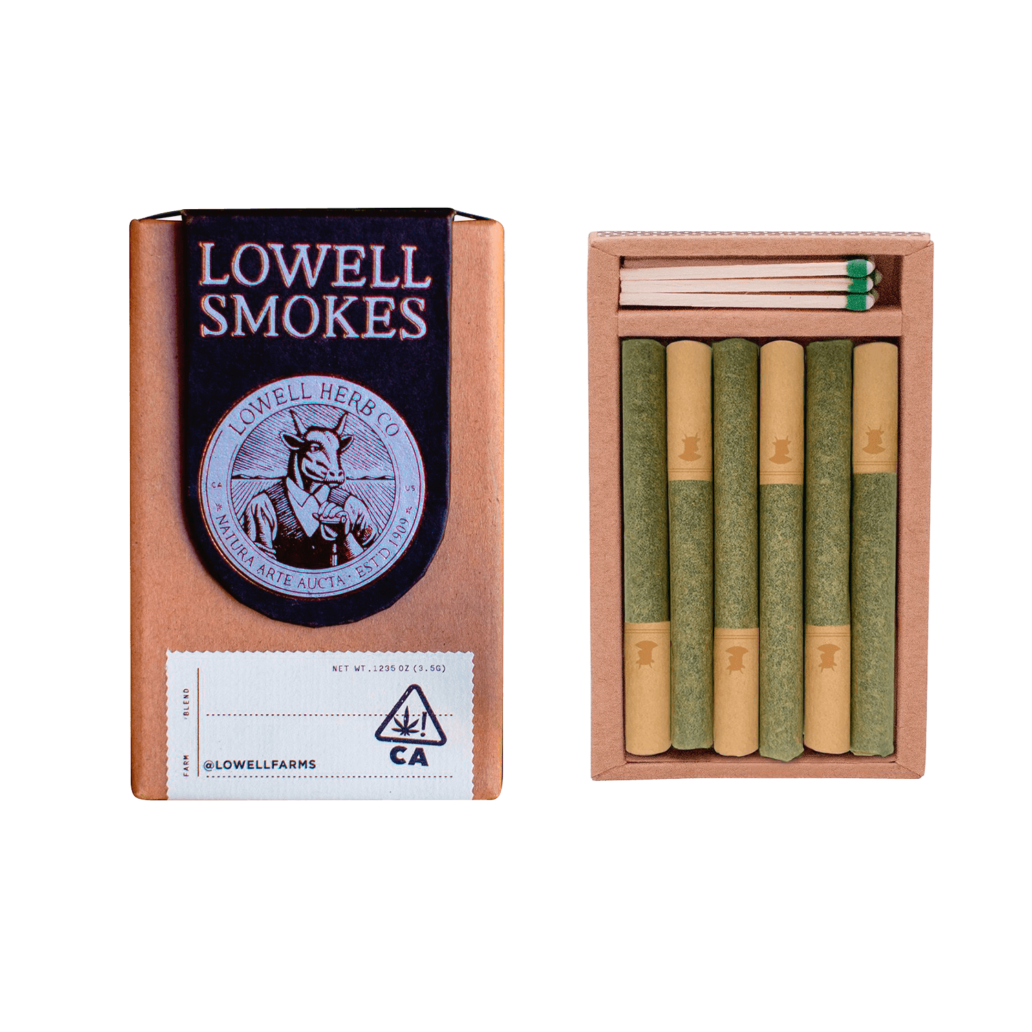 Lowell - The Resilient Hybrid 3.5g Infused Pre-roll Pack