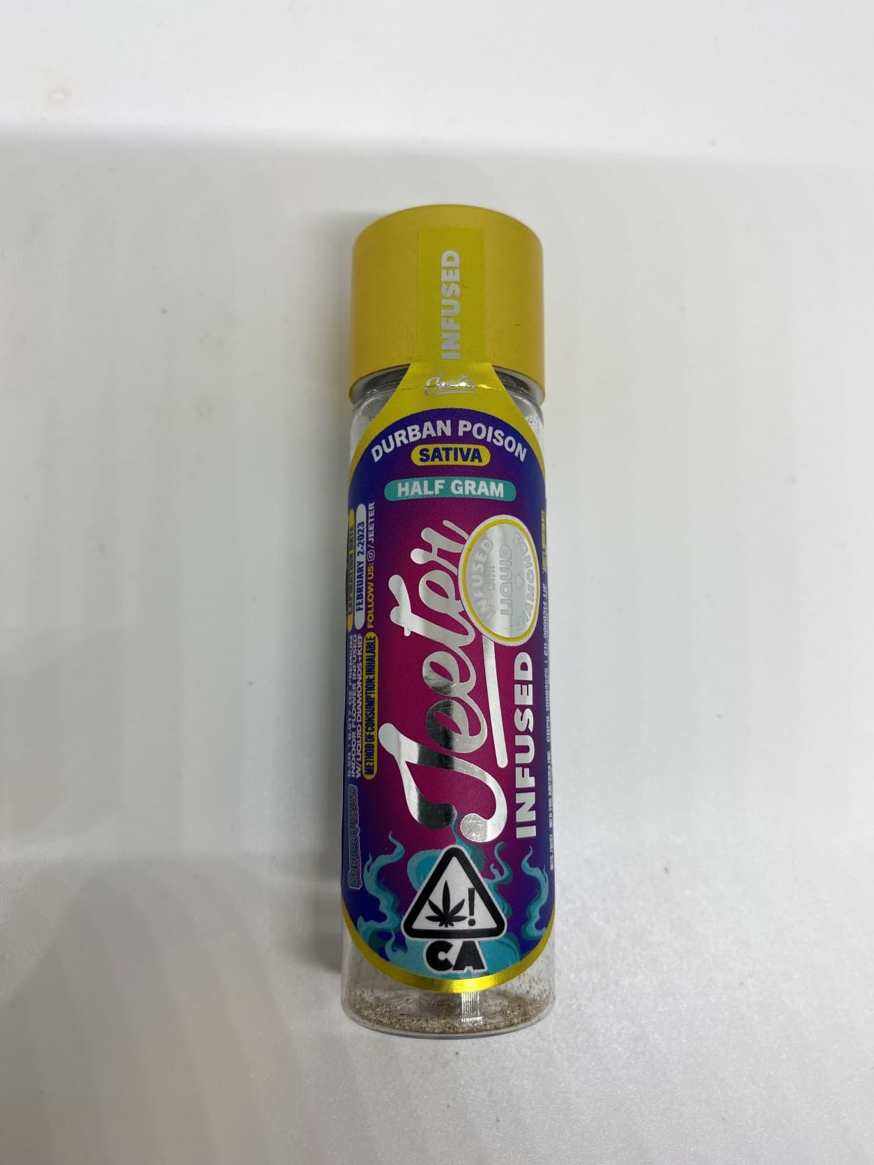 Jeeter - Durban Poison Infused Preroll .5g