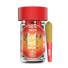Jeeter - Fire OG Mini Infused Preroll 5pk